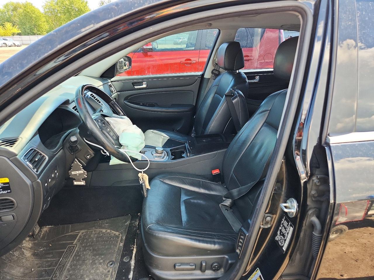 2012 Hyundai Genesis 3.8l Black vin: KMHGC4DDXCU176198