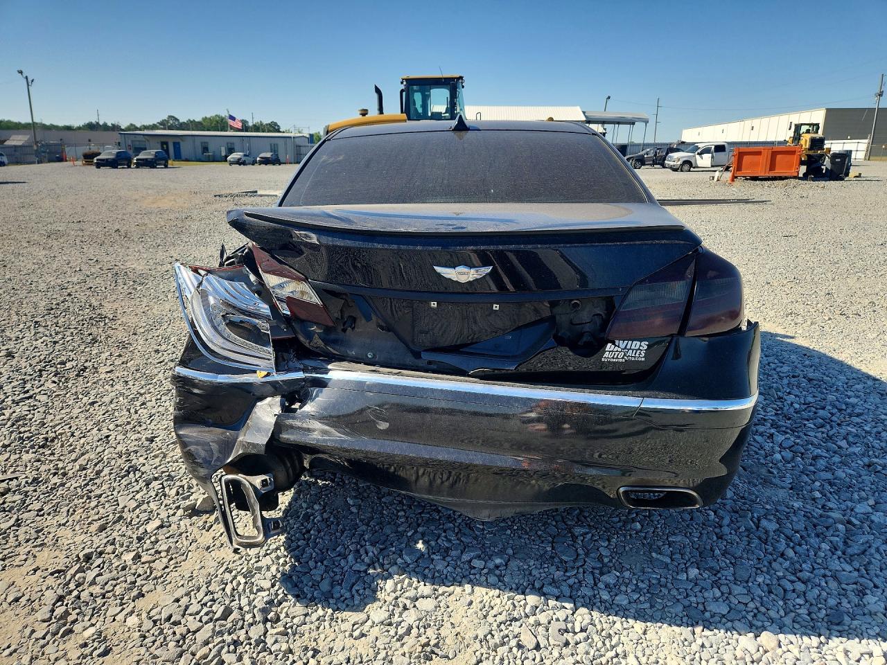 2012 Hyundai Genesis 3.8l Черный vin: KMHGC4DDXCU185113