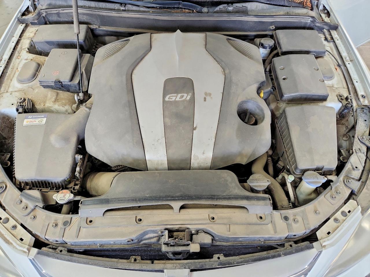 2013 Hyundai Genesis 3.8l Белый vin: KMHGC4DDXDU242976