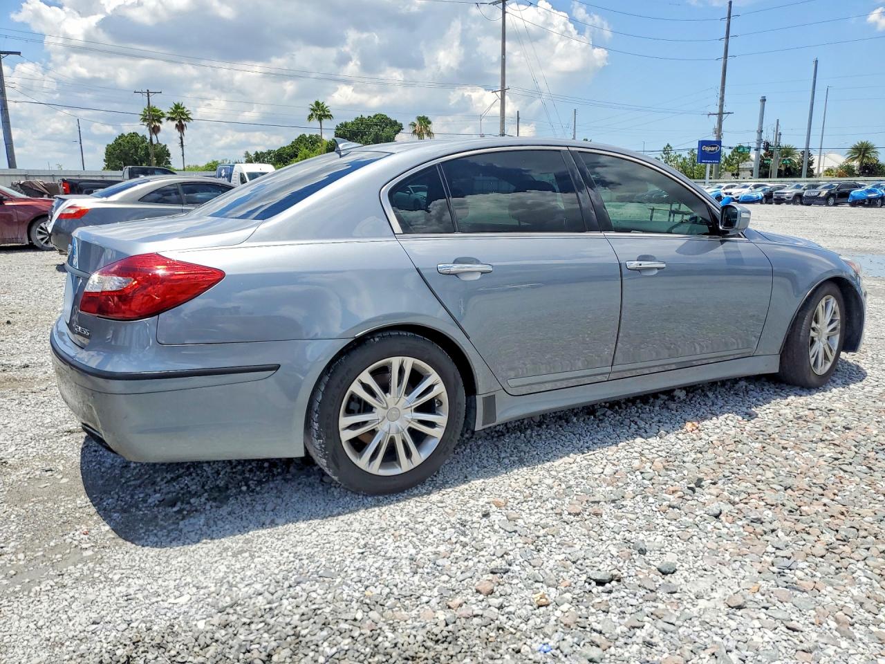 2014 Hyundai Genesis 3.8l Gray vin: KMHGC4DDXEU263165