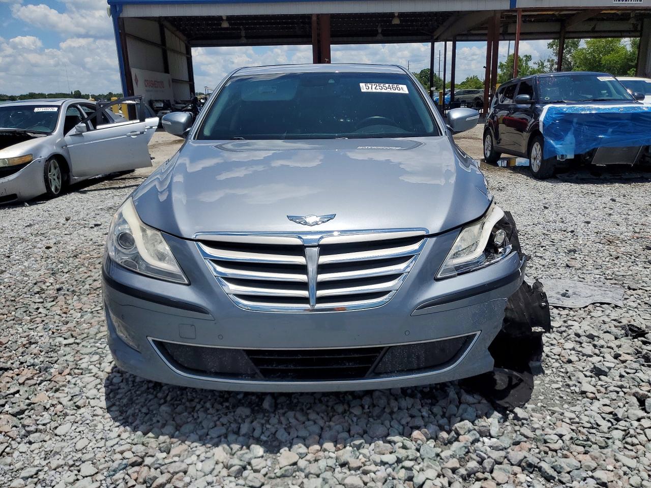 2014 Hyundai Genesis 3.8l Gray vin: KMHGC4DDXEU263165