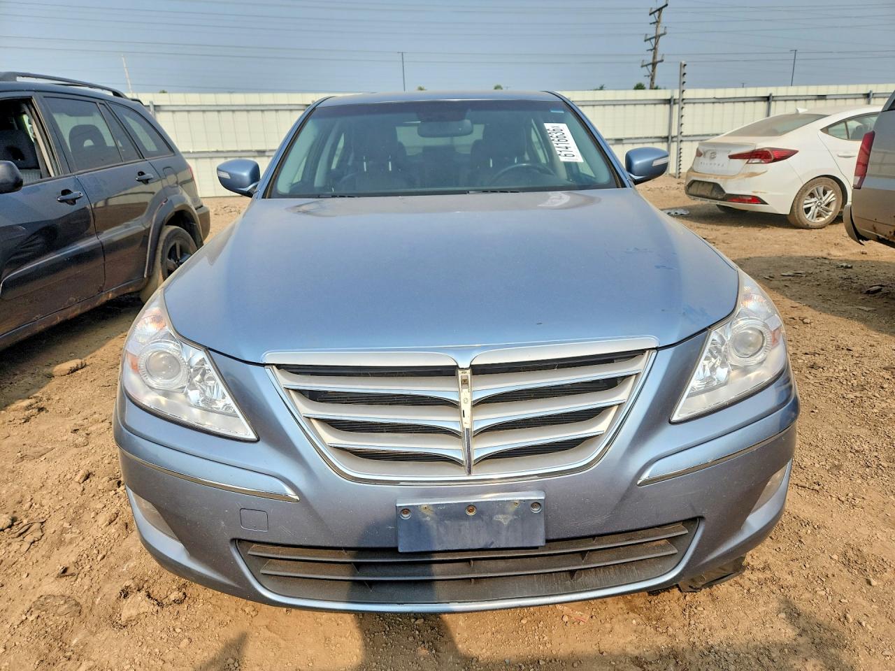 2010 Hyundai Genesis 3.8l Turquoise vin: KMHGC4DE1AU092227