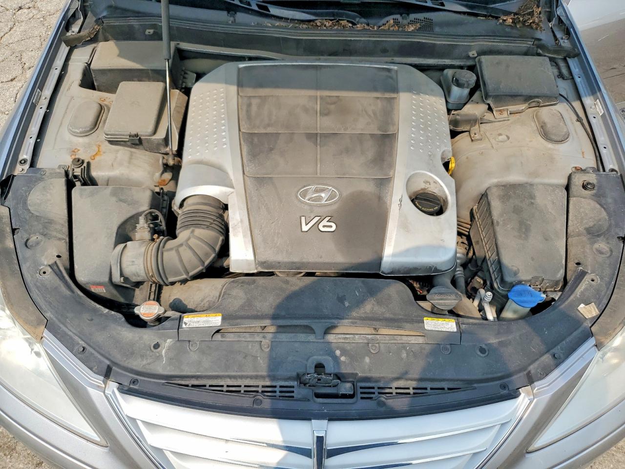 2010 Hyundai Genesis 3.8l Silver vin: KMHGC4DE2AU089756