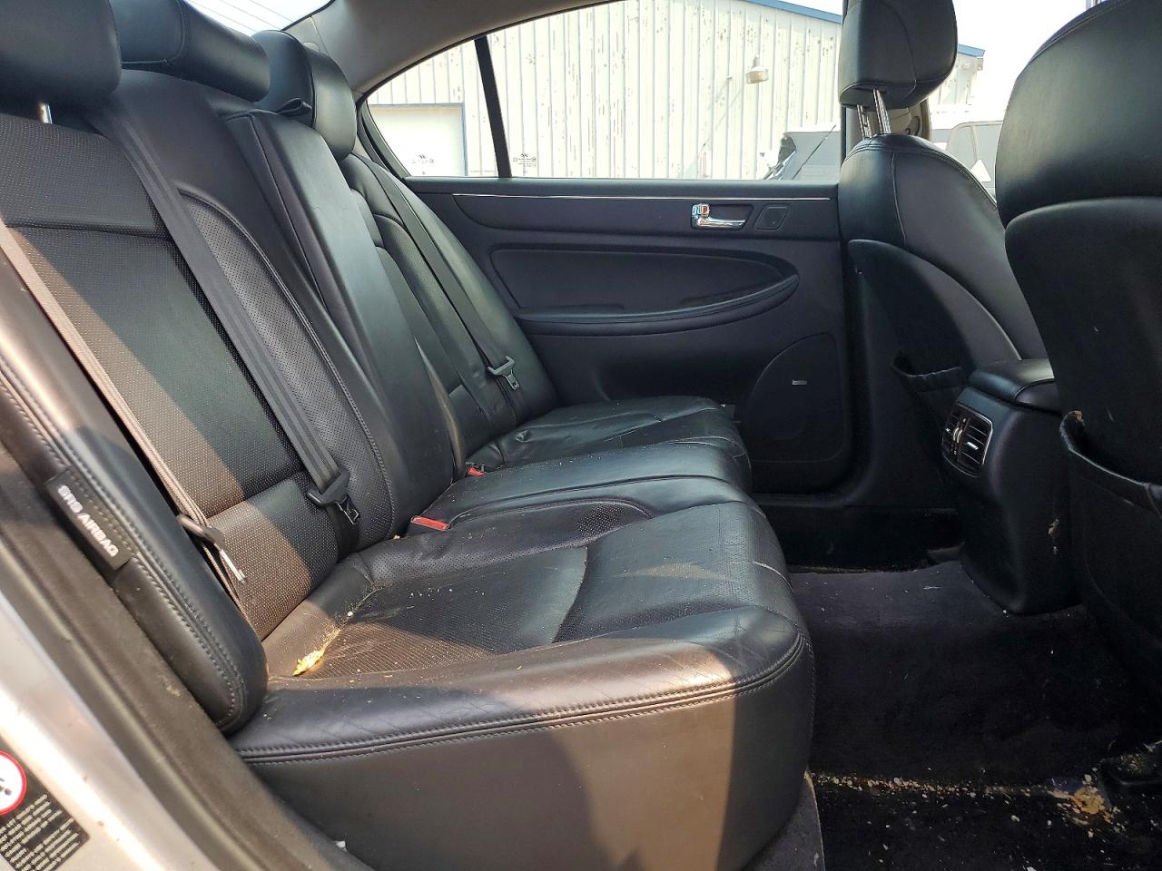 2010 Hyundai Genesis 3.8l Silver vin: KMHGC4DE2AU089756