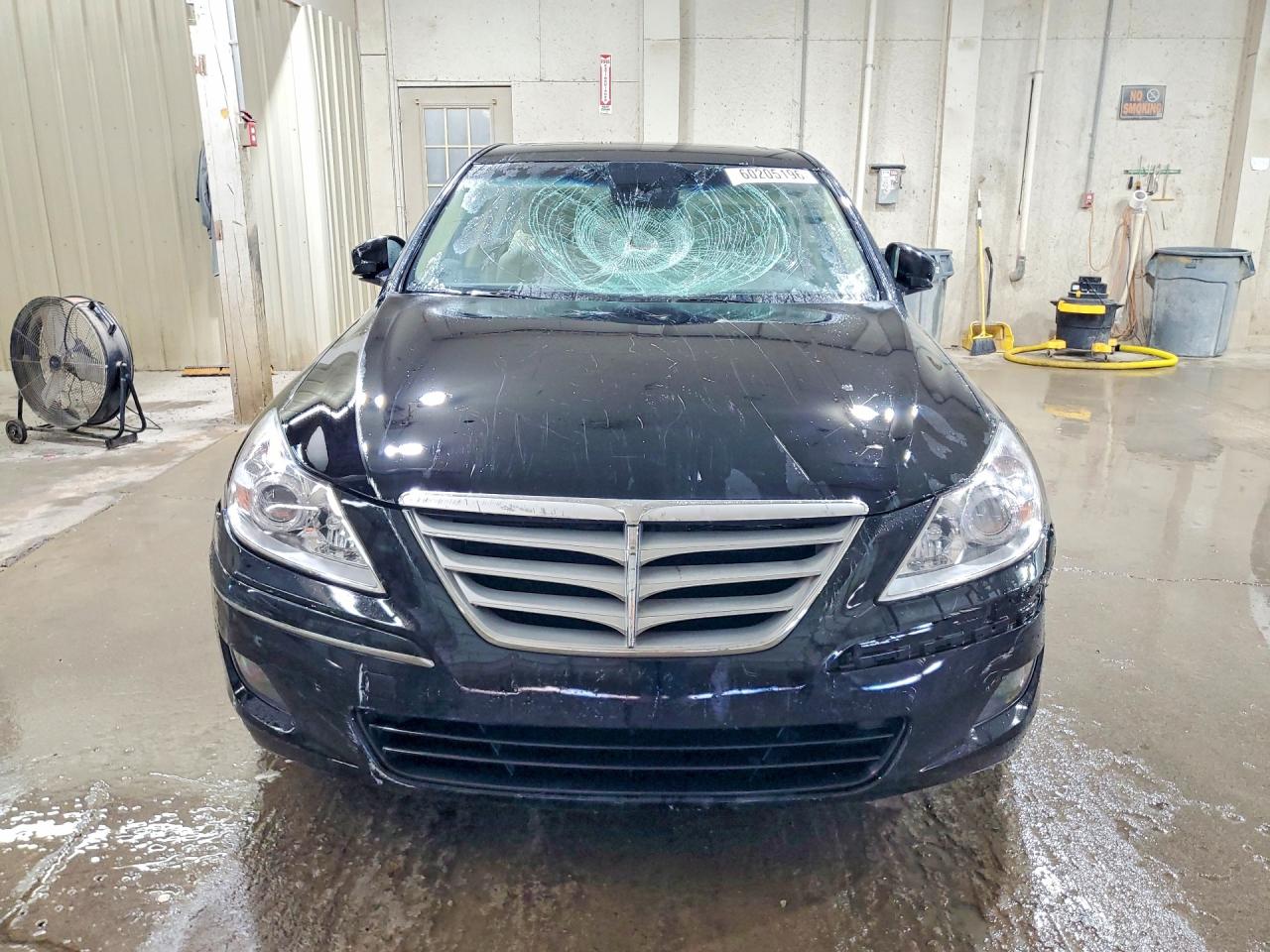 2011 Hyundai Genesis 3.8l Black vin: KMHGC4DE3BU139162