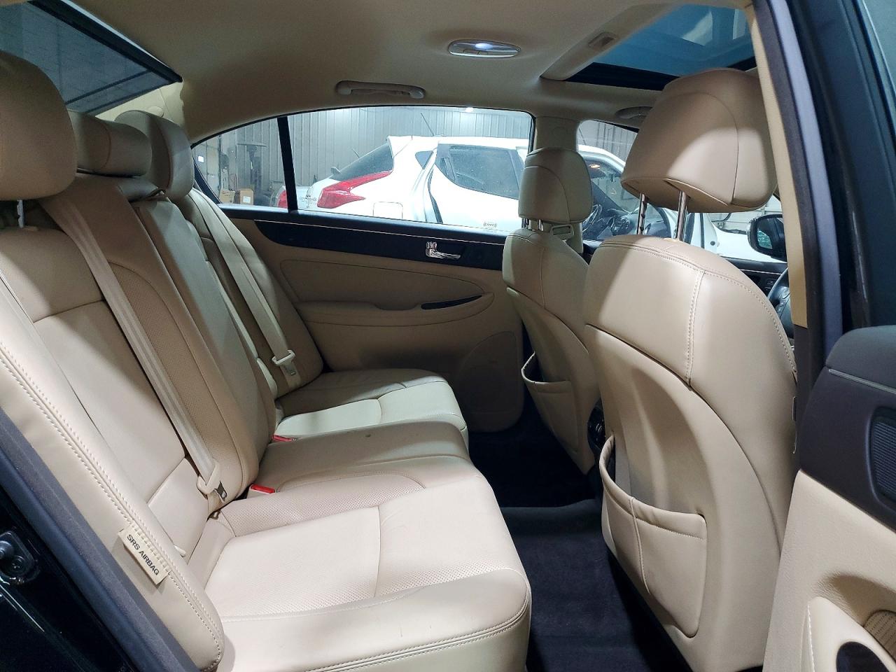 2011 Hyundai Genesis 3.8l Black vin: KMHGC4DE3BU139162