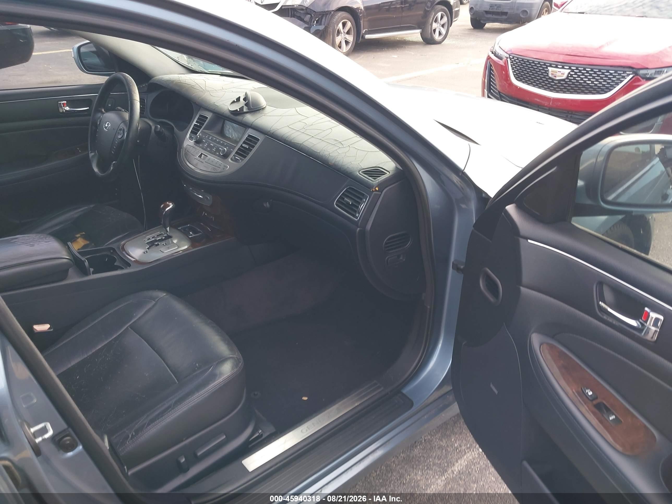2010 Hyundai Genesis 3.8 Синий vin: KMHGC4DE4AU101177