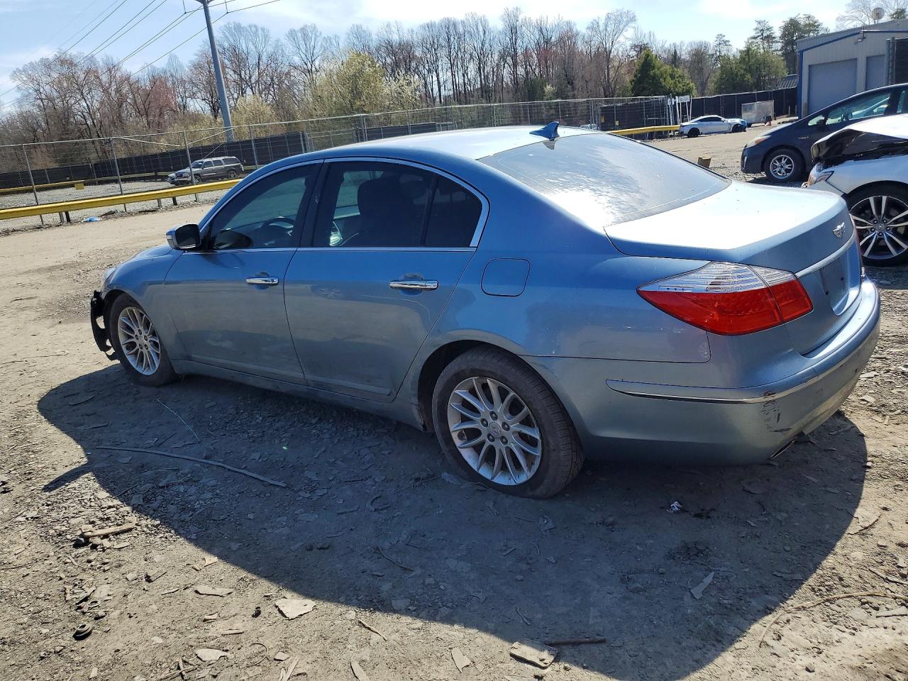 2010 Hyundai Genesis 3.8l V6 Gray vin: KMHGC4DE5AU099908