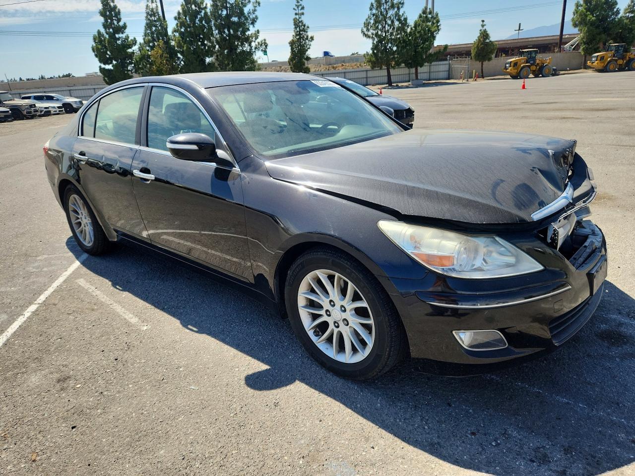 2011 Hyundai Genesis 3.8l Black vin: KMHGC4DE5BU128518