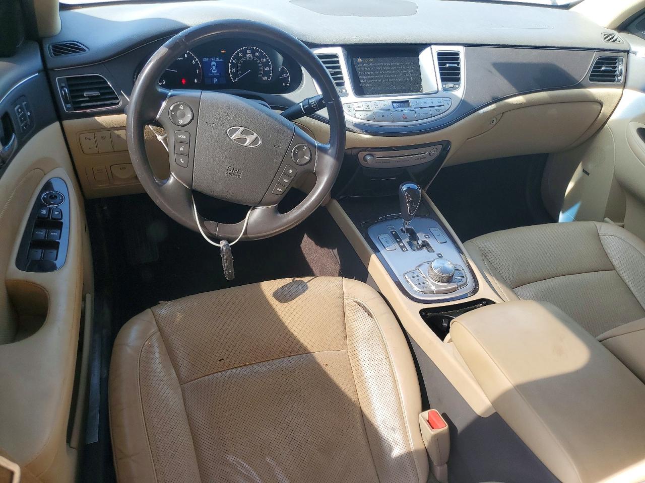 2010 Hyundai Genesis 3.8l Black vin: KMHGC4DE7AU073990