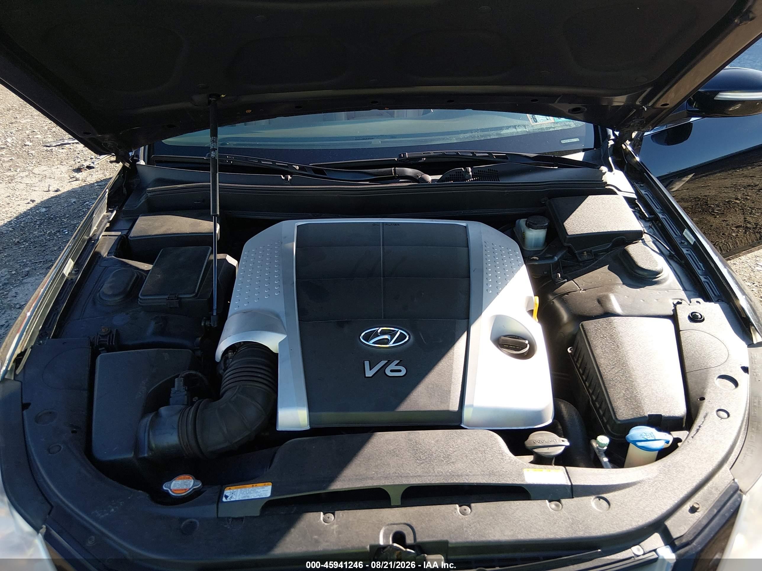 2010 Hyundai Genesis 3.8 Черный vin: KMHGC4DE8AU074484