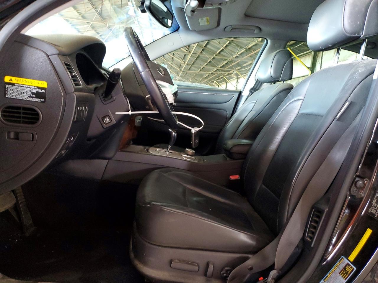 2010 Hyundai Genesis 3.8l Black vin: KMHGC4DE9AU074266