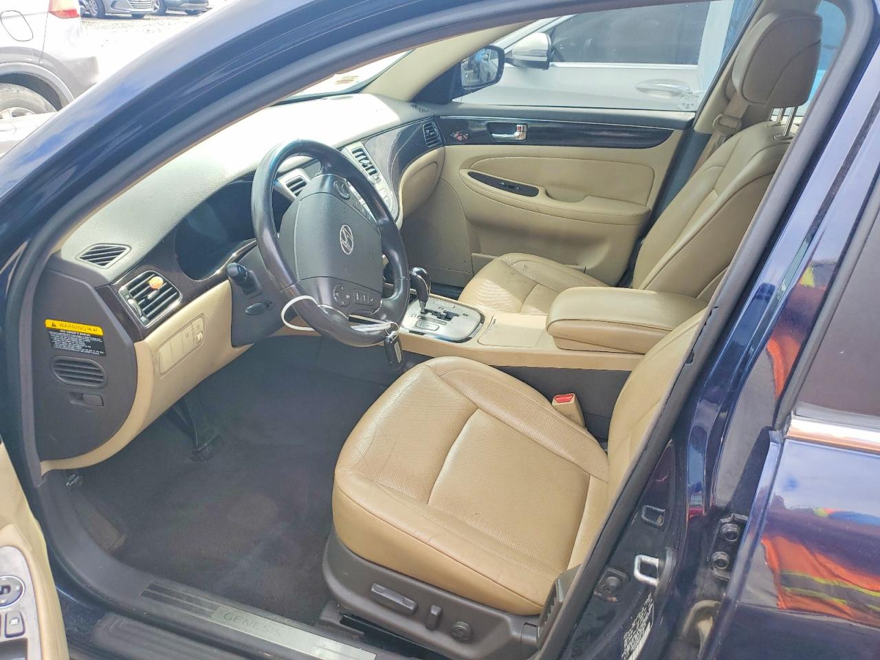 2010 Hyundai Genesis 3.8l Blue vin: KMHGC4DEXAU074874