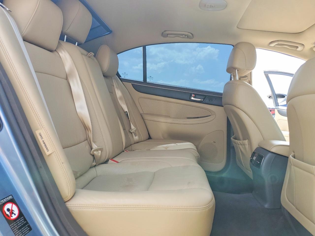 2011 Hyundai Genesis 3.8l Blue vin: KMHGC4DEXBU113965