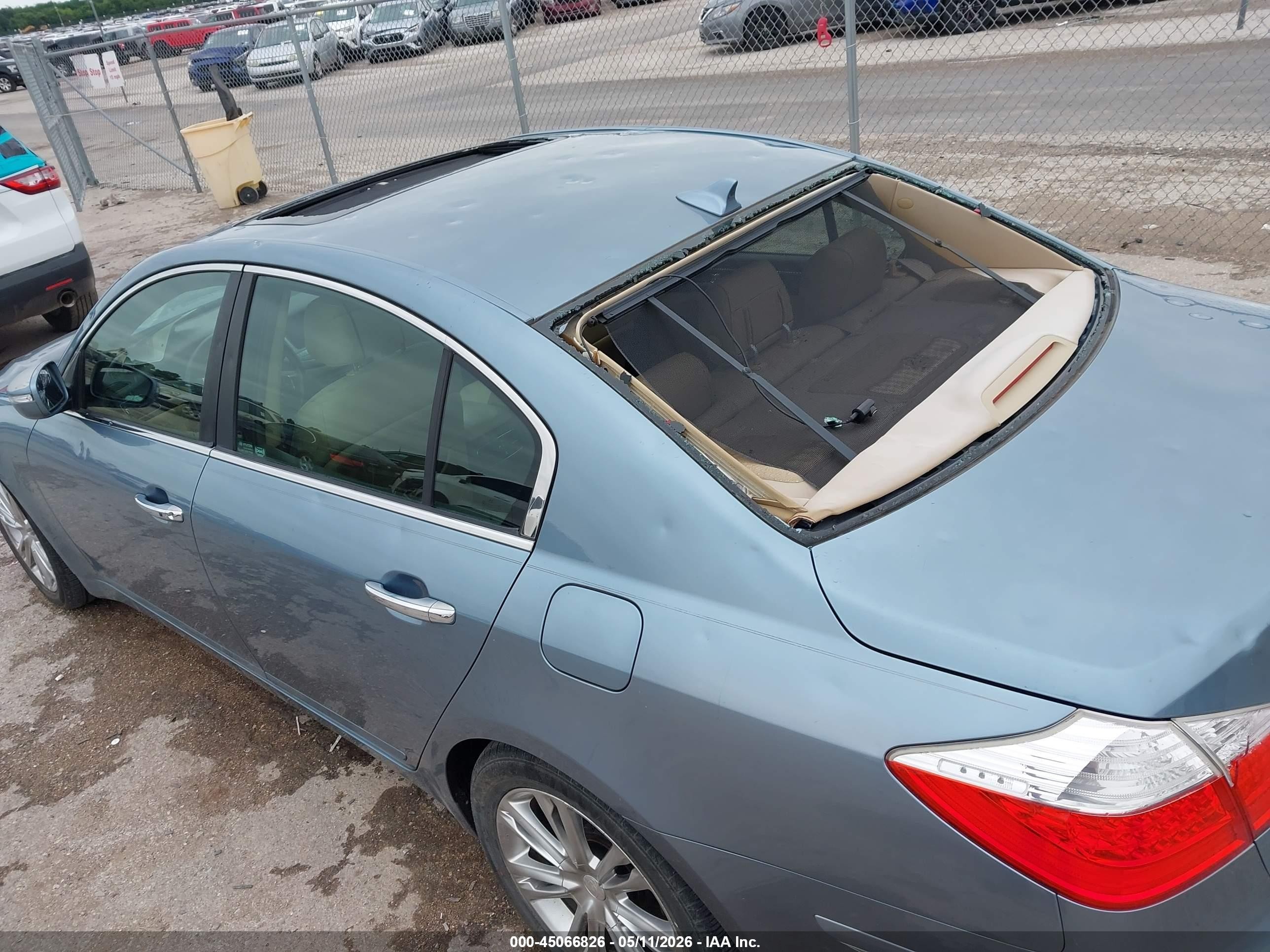 2011 Hyundai Genesis 3.8 Light Blue vin: KMHGC4DEXBU127686