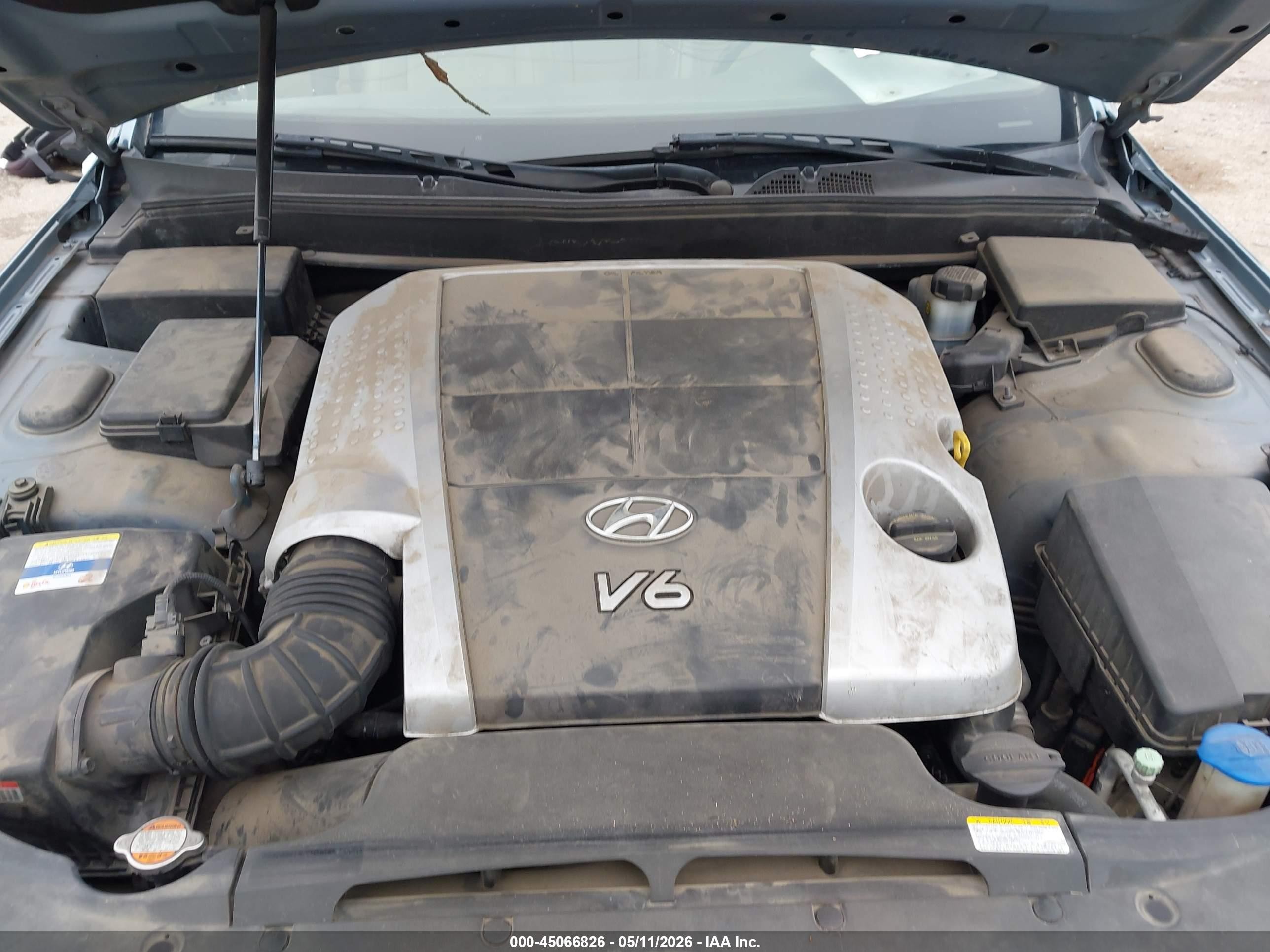 2011 Hyundai Genesis 3.8 Light Blue vin: KMHGC4DEXBU127686