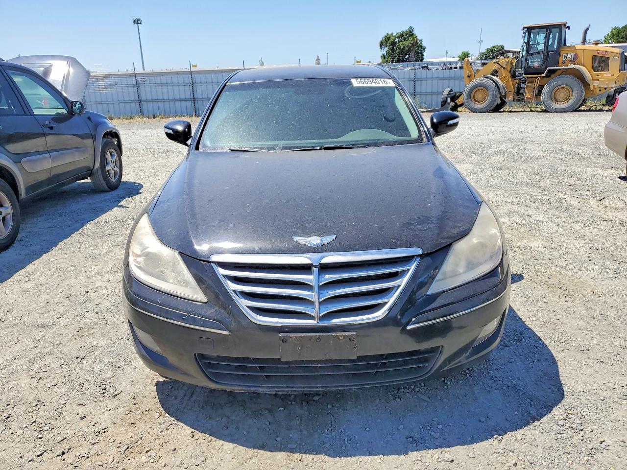 2011 Hyundai Genesis 3.8l Black vin: KMHGC4DEXBU145301