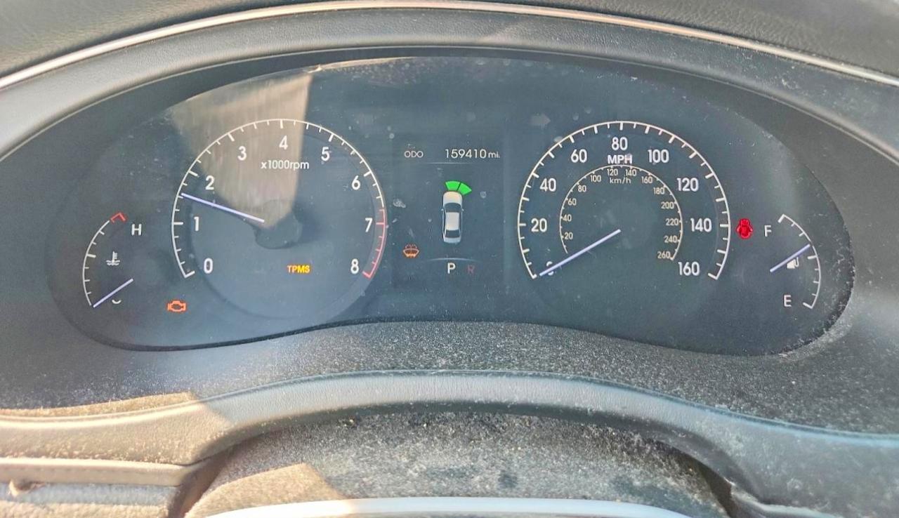 2012 Hyundai Genesis 4.6l Black vin: KMHGC4DF0CU174784
