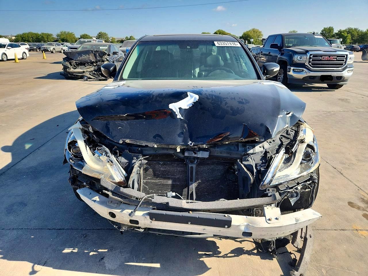 2012 Hyundai Genesis 4.6l Black vin: KMHGC4DF0CU174784