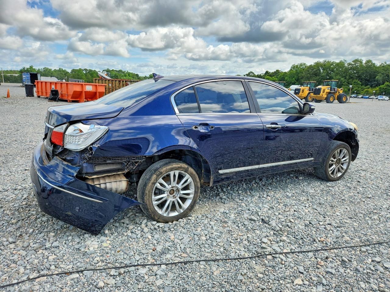 2010 Hyundai Genesis 4.6l Синий vin: KMHGC4DF1AU111075