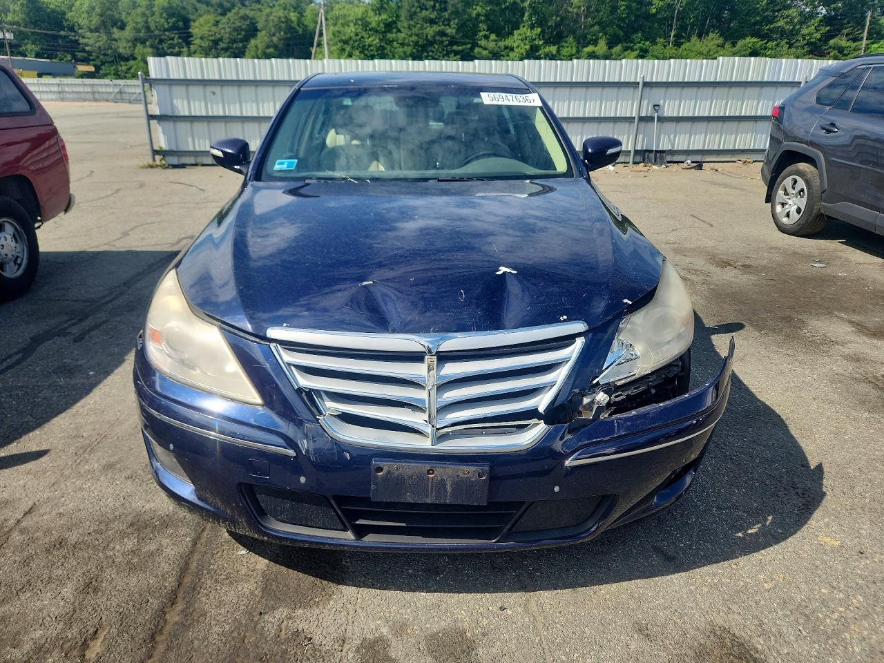 2010 Hyundai Genesis 4.6l Blue vin: KMHGC4DF2AU111070