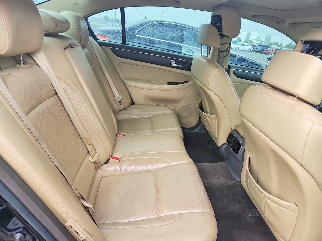 2011 Hyundai Genesis 4.6l Black vin: KMHGC4DF2BU124385