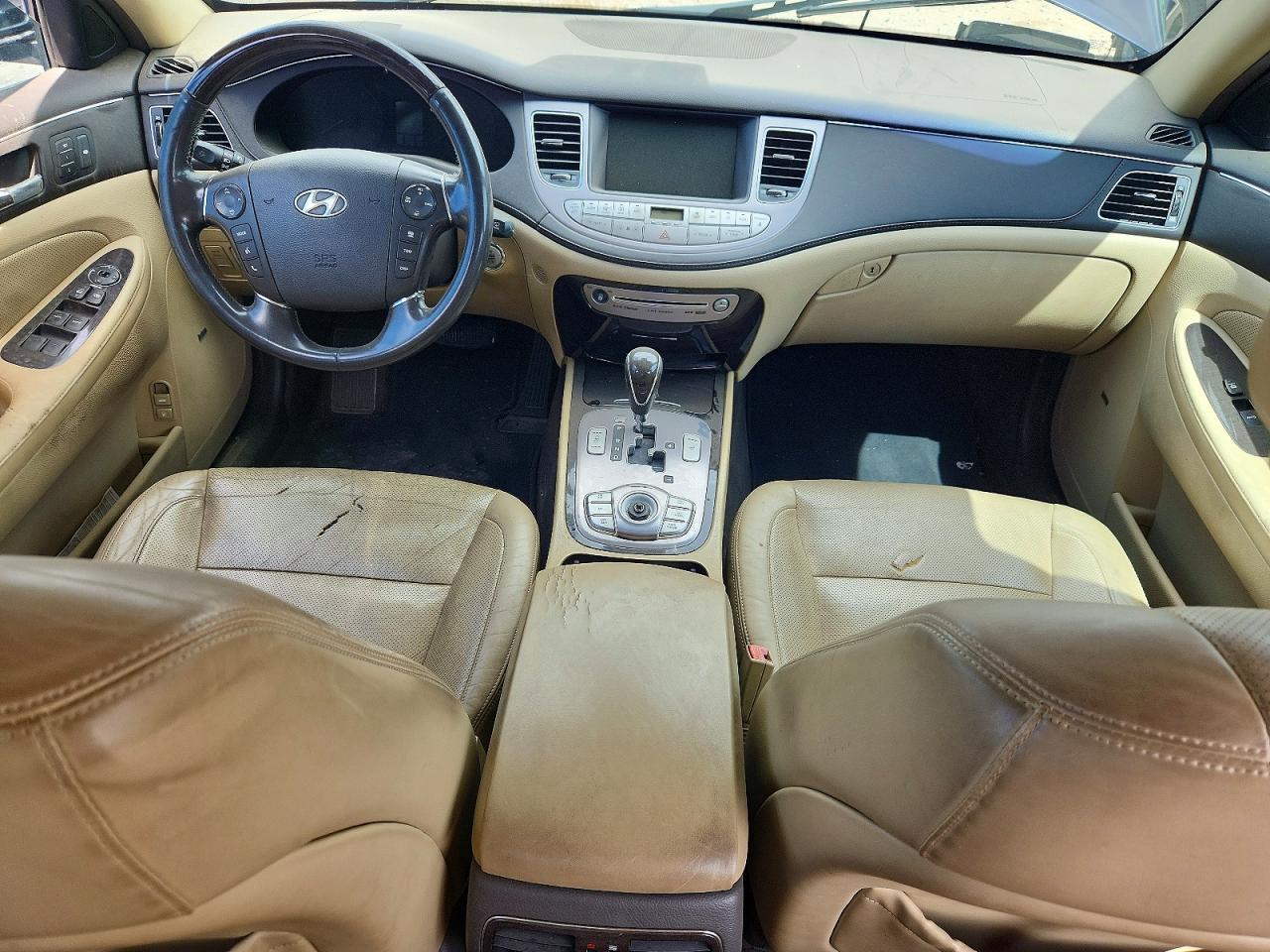2011 Hyundai Genesis 4.6l Blue vin: KMHGC4DF2BU124516