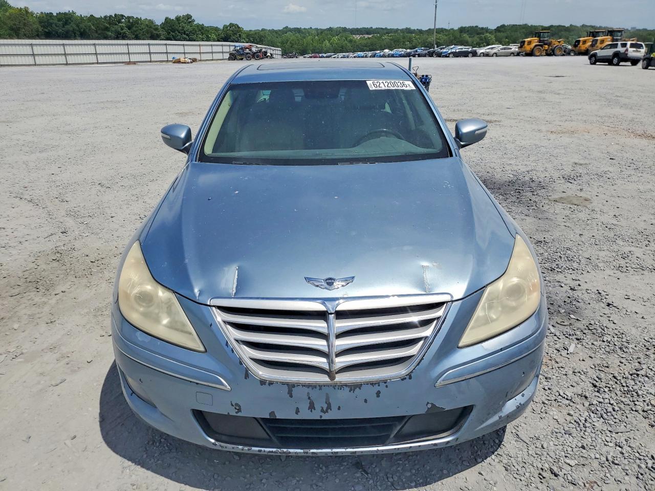 2011 Hyundai Genesis 4.6l Blue vin: KMHGC4DF3BU126890