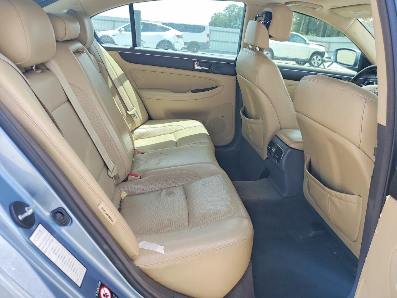 2011 Hyundai Genesis 4.6l Blue vin: KMHGC4DF3BU126890