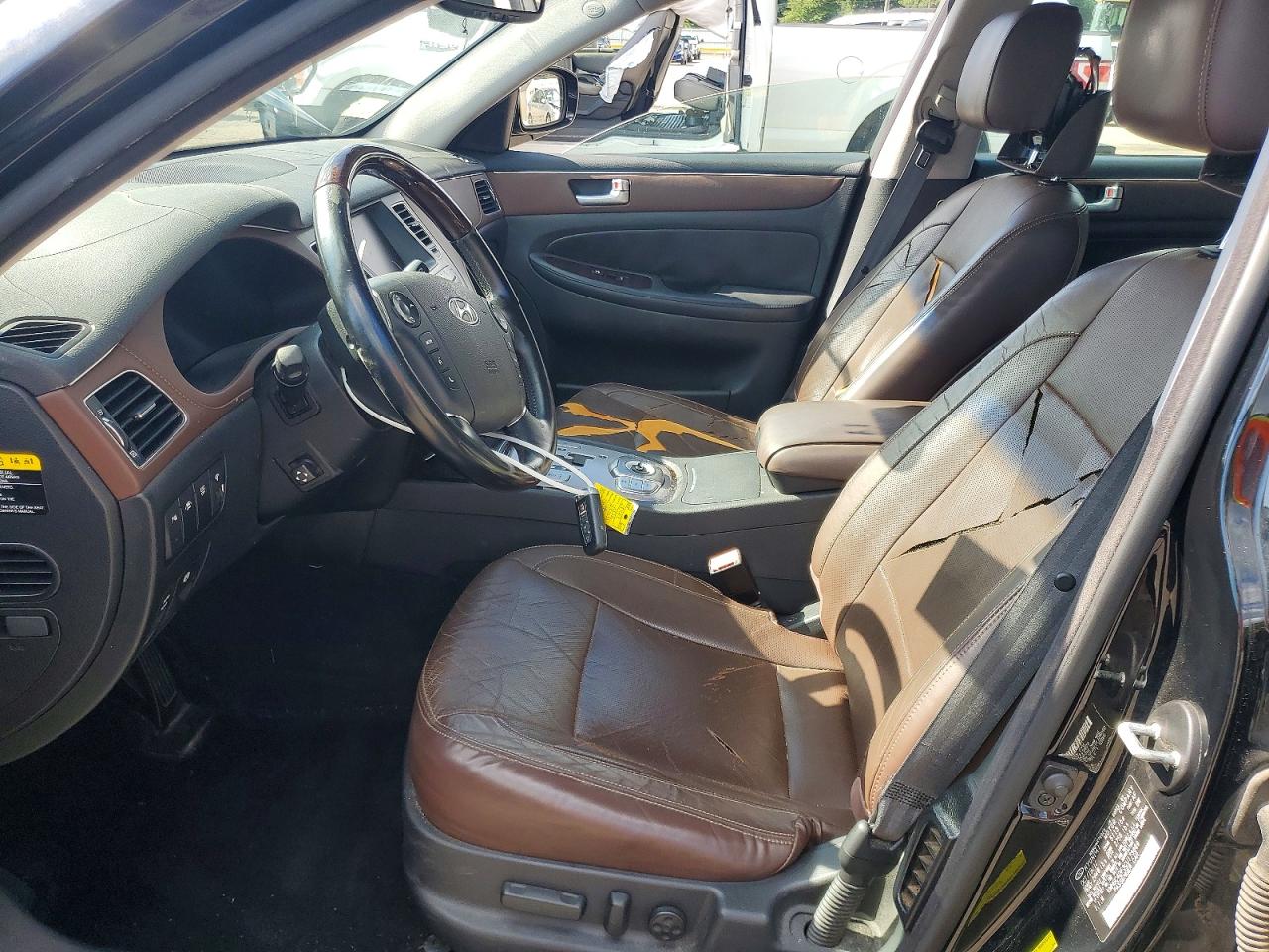 2012 Hyundai Genesis 4.6l Black vin: KMHGC4DF3CU173869