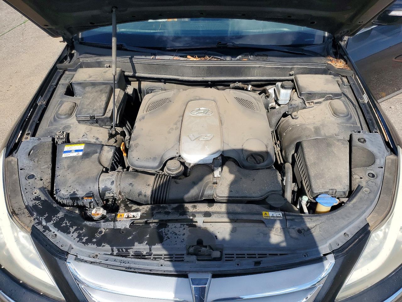 2012 Hyundai Genesis 4.6l Black vin: KMHGC4DF3CU173869