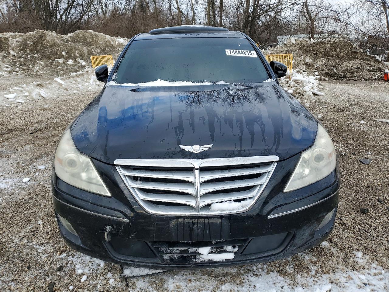 2011 Hyundai Genesis 4.6l Black vin: KMHGC4DF4BU118796