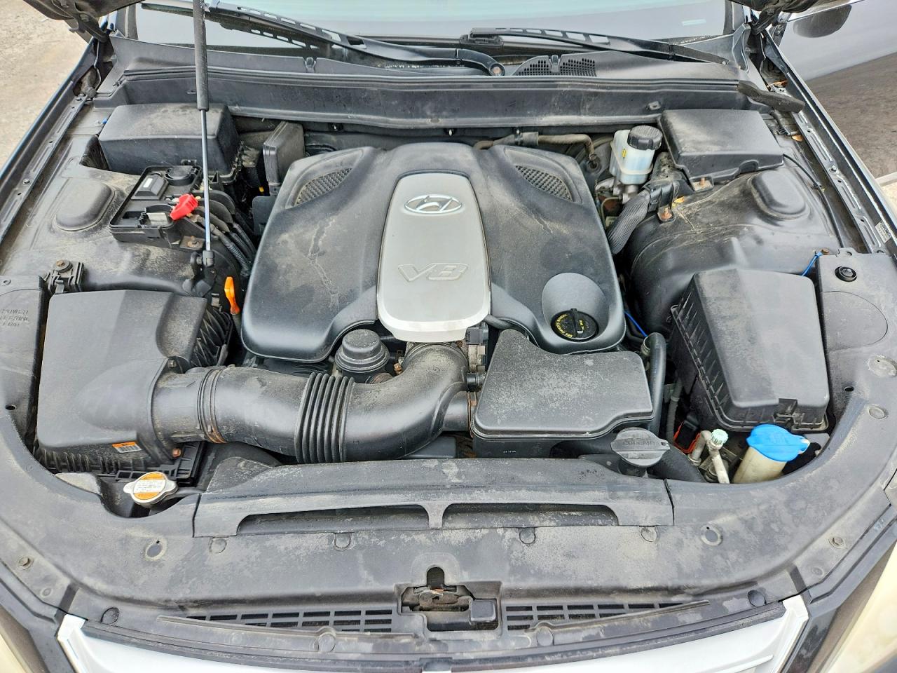 2010 Hyundai Genesis 4.6l Black vin: KMHGC4DF5AU072233