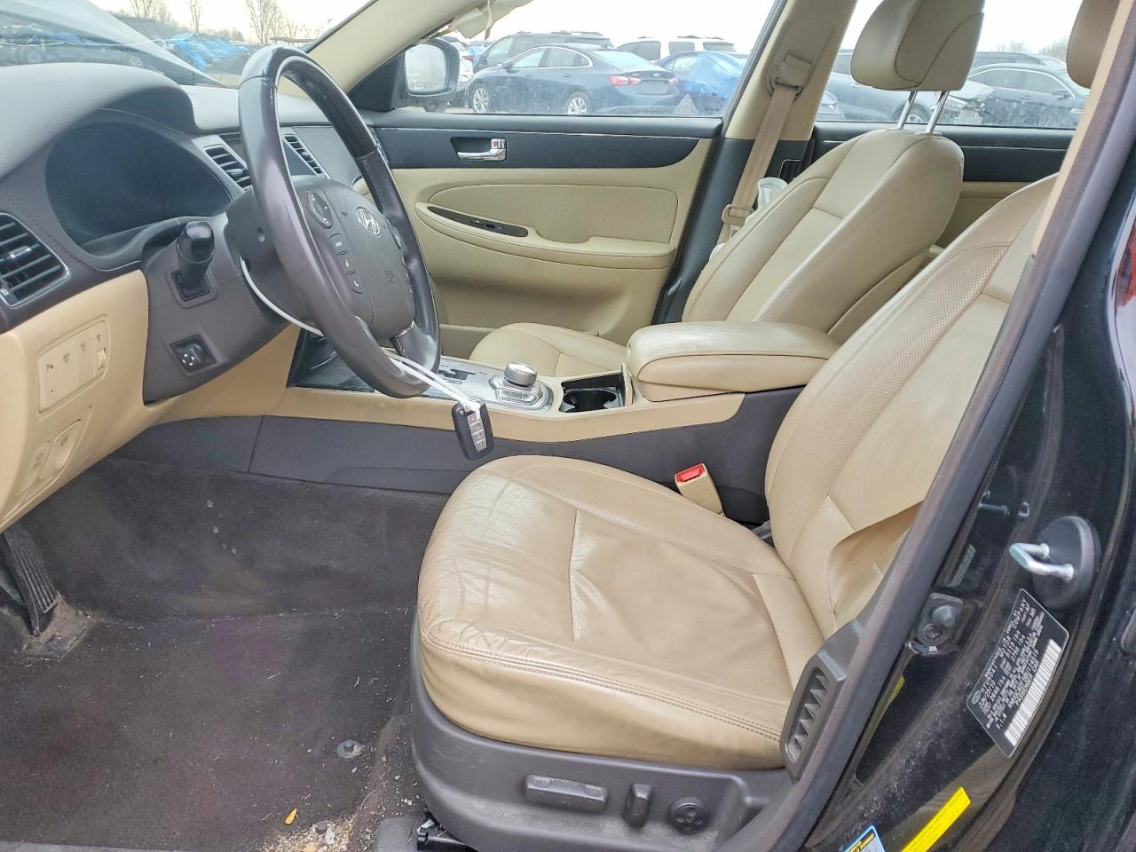 2011 Hyundai Genesis 4.6l V8 Black vin: KMHGC4DF5BU114515