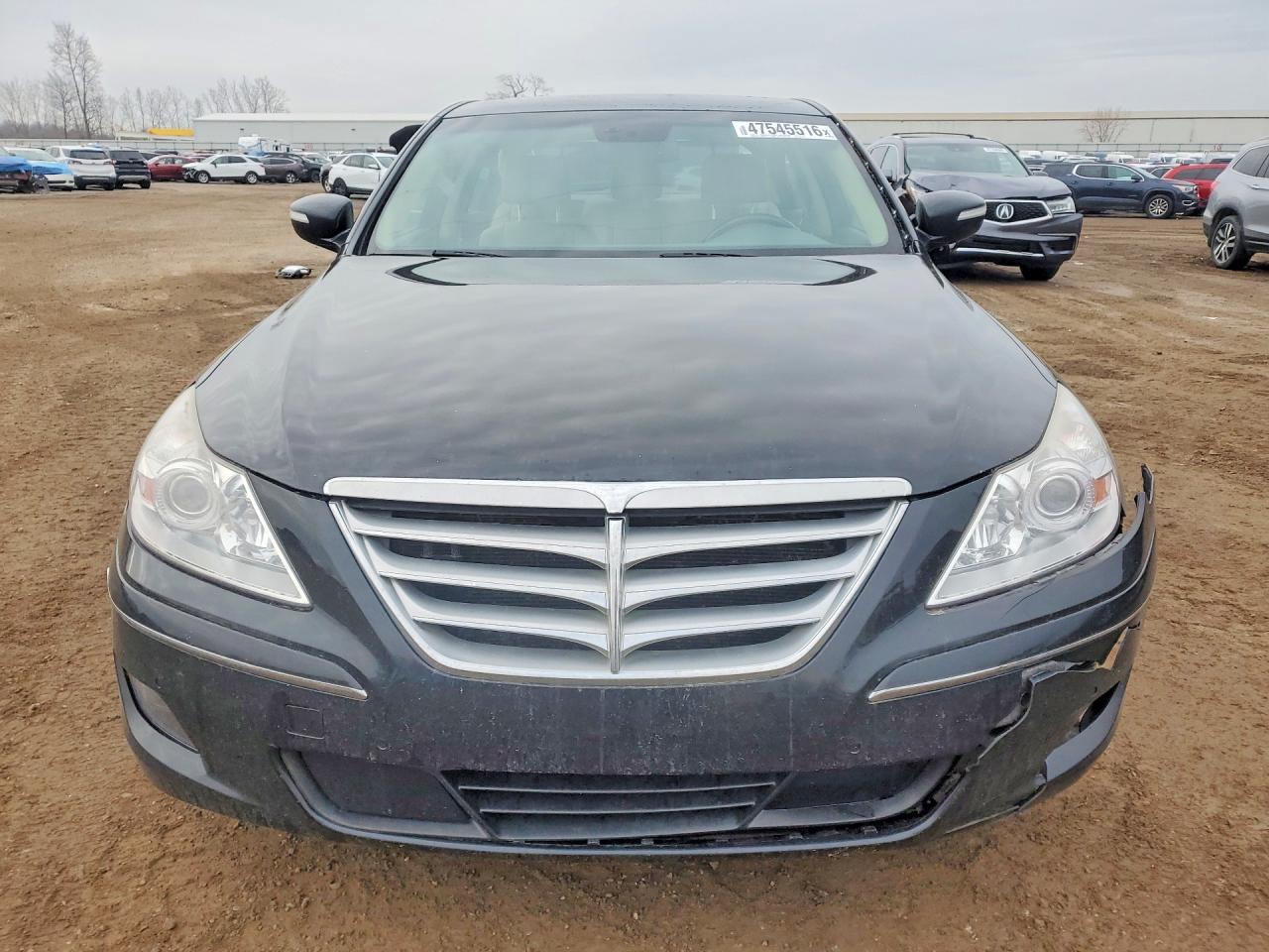 2011 Hyundai Genesis 4.6l V8 Black vin: KMHGC4DF5BU114515