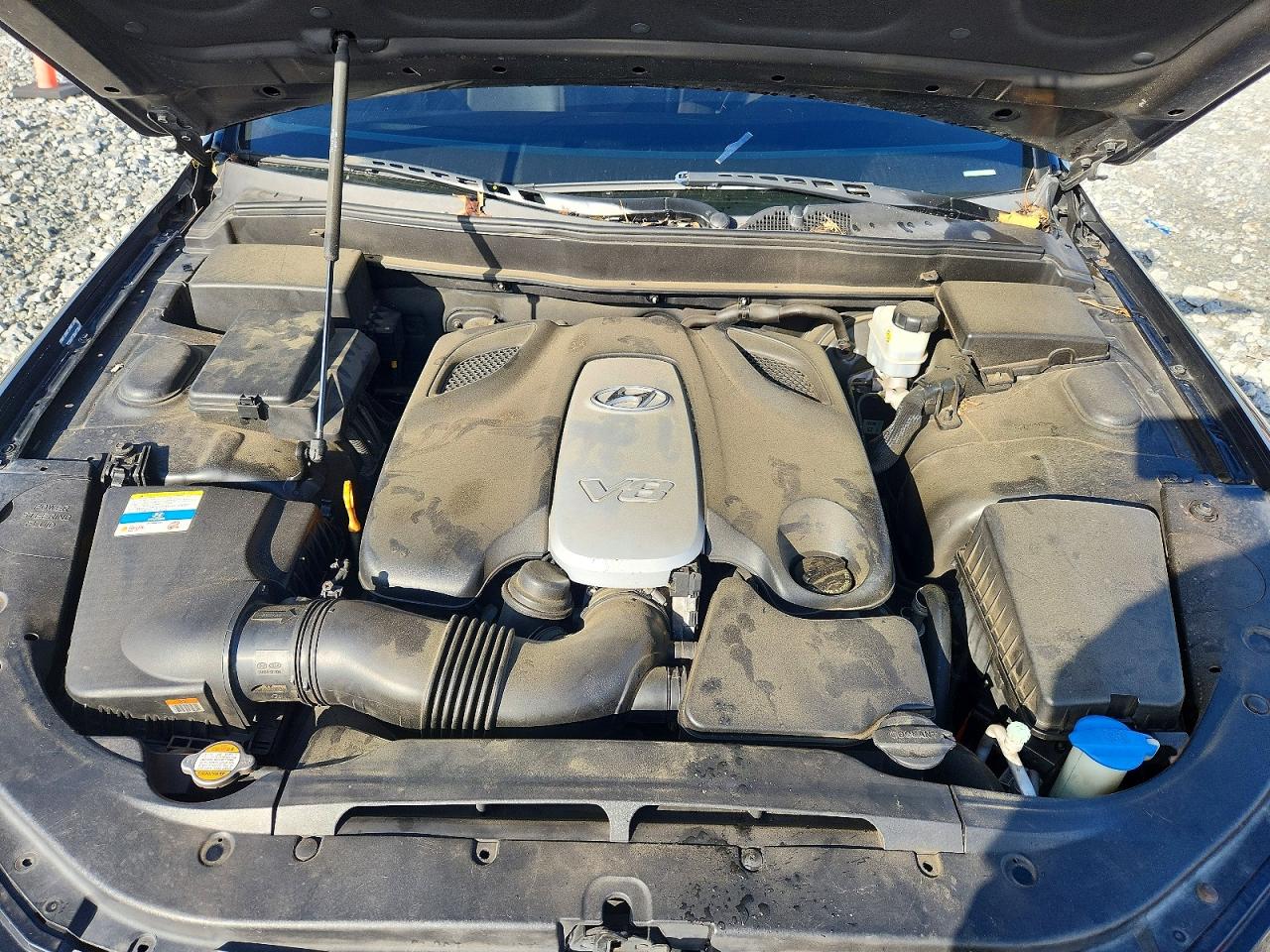 2010 Hyundai Genesis 4.6l Black vin: KMHGC4DF6AU107975
