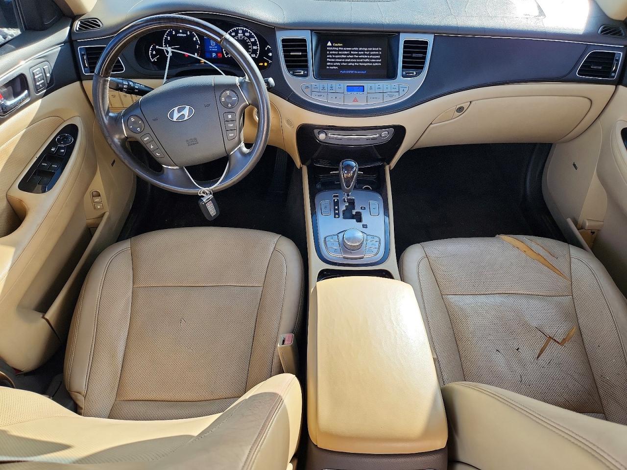 2010 Hyundai Genesis 4.6l Black vin: KMHGC4DF6AU107975