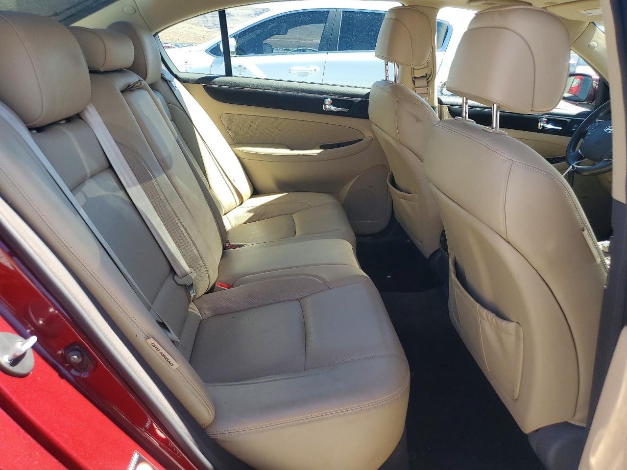 2011 Hyundai Genesis 4.6l Burgundy vin: KMHGC4DF7BU122096