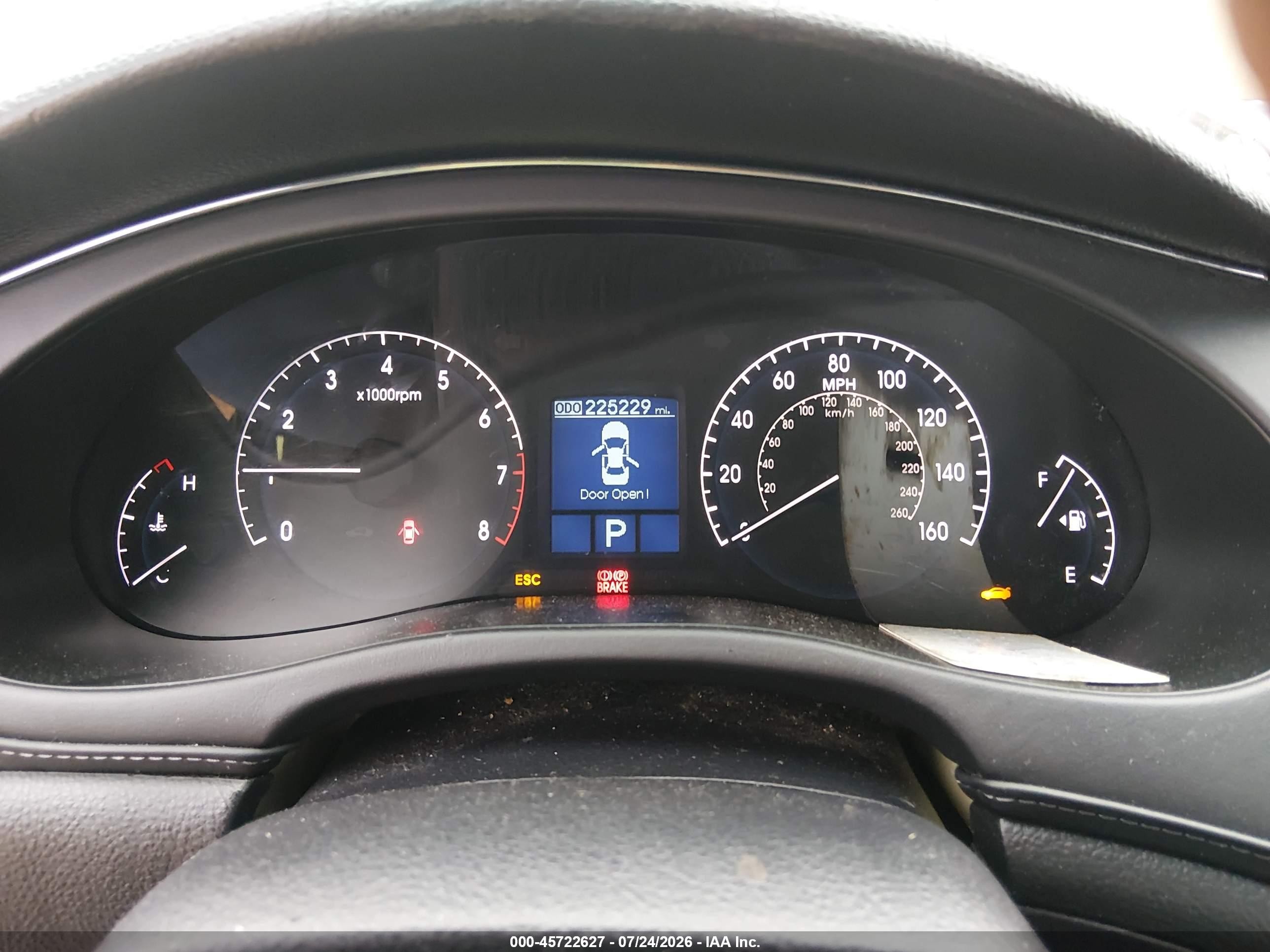 2011 Hyundai Genesis 4.6 Черный vin: KMHGC4DF8BU119515