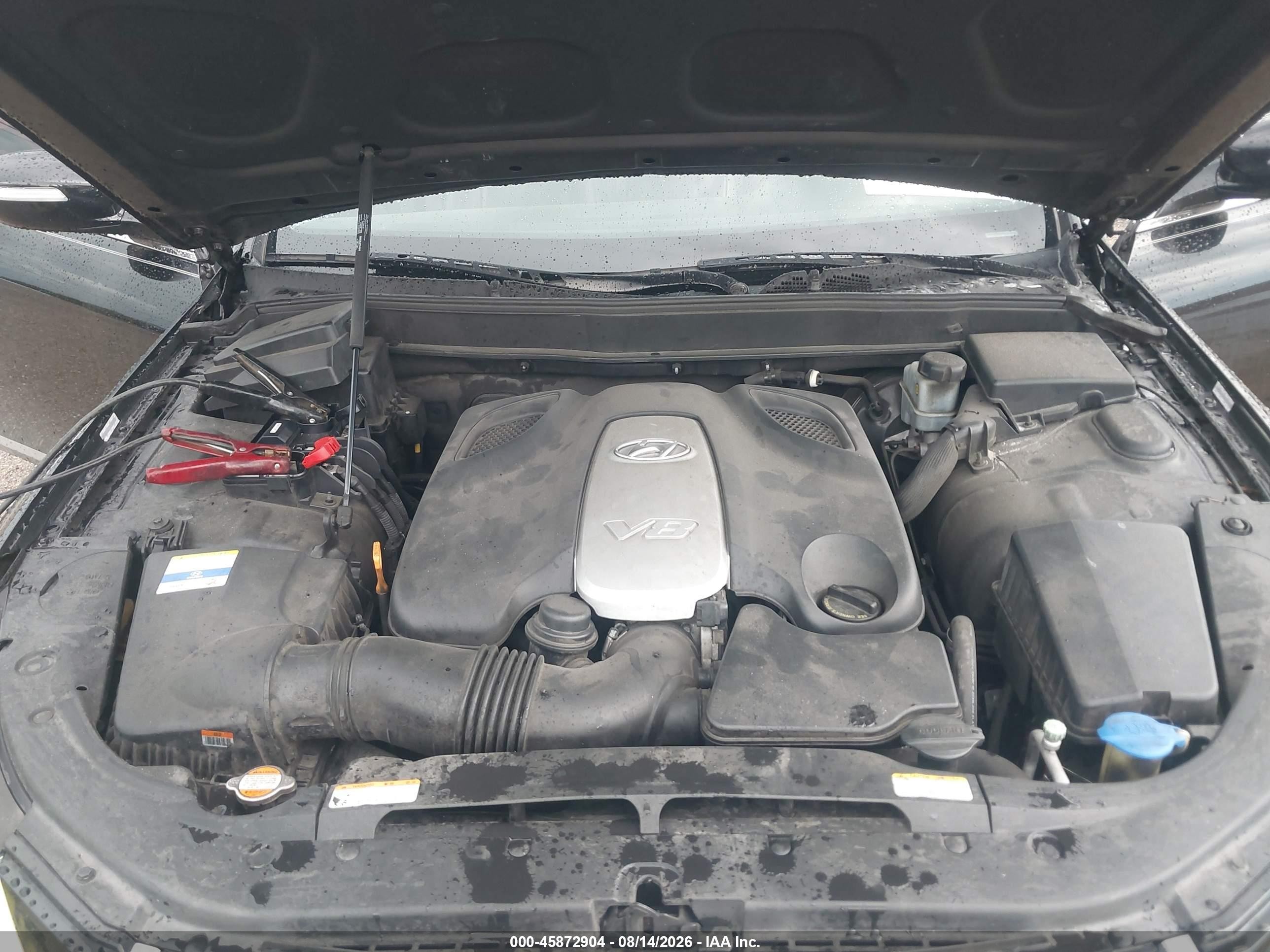 2011 Hyundai Genesis 4.6 Черный vin: KMHGC4DF8BU126514