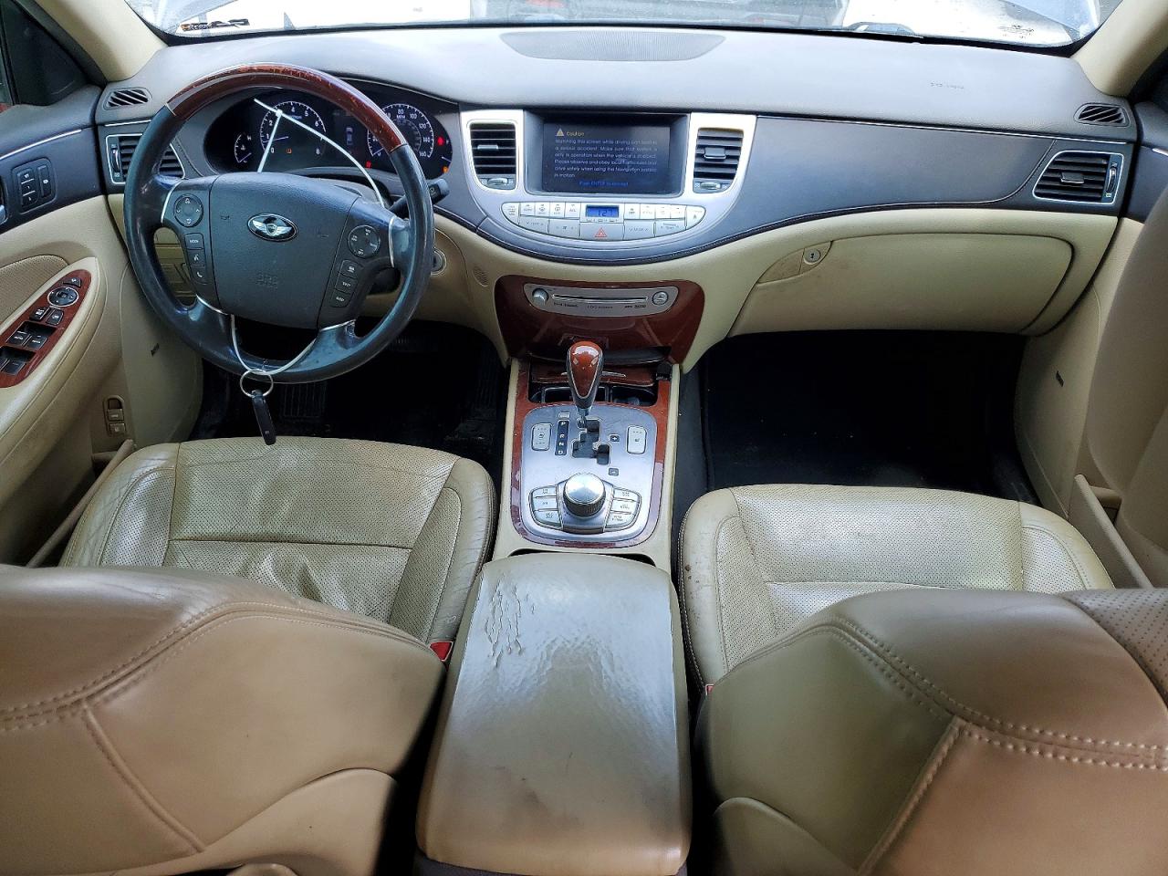 2012 Hyundai Genesis 4.6l Blue vin: KMHGC4DF8CU167744