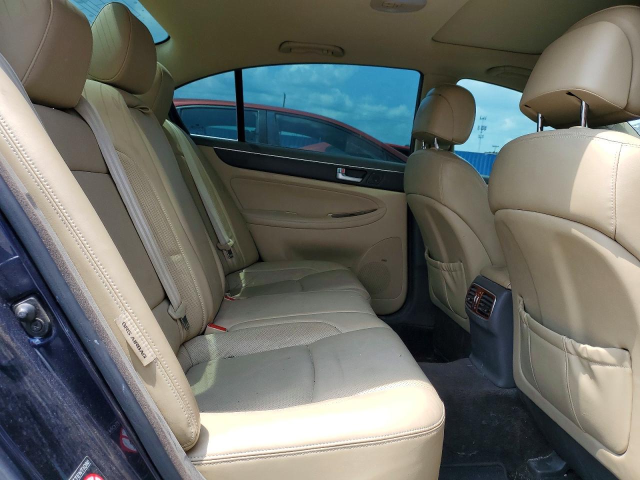 2012 Hyundai Genesis 4.6l Blue vin: KMHGC4DF8CU167744