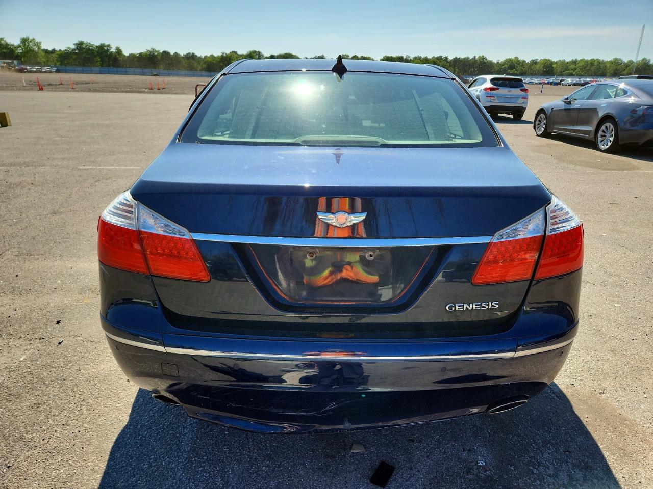 2010 Hyundai Genesis 4.6l Blue vin: KMHGC4DF9AU111048
