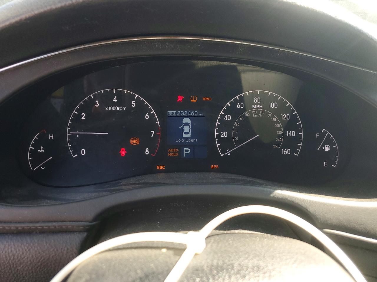 2011 Hyundai Genesis 4.6l Black vin: KMHGC4DFXBU129737