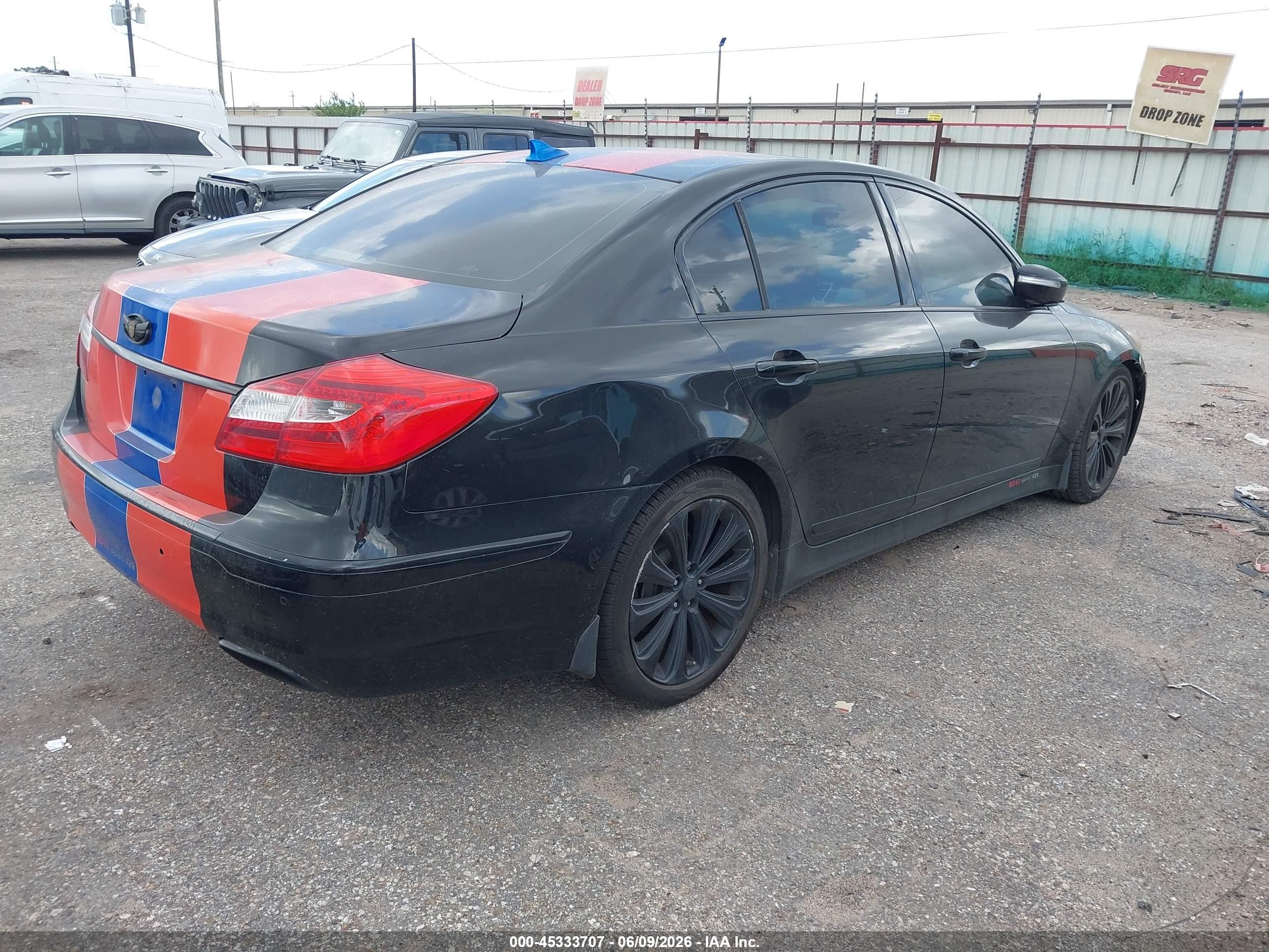2013 Hyundai Genesis 5.0 R-spec Black vin: KMHGC4DH0DU257151