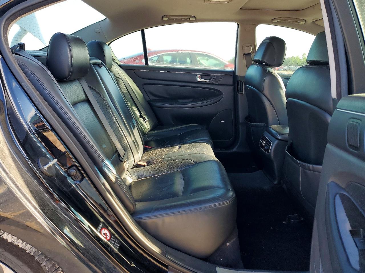 2012 Hyundai Genesis 5.0l Black vin: KMHGC4DH1CU155517