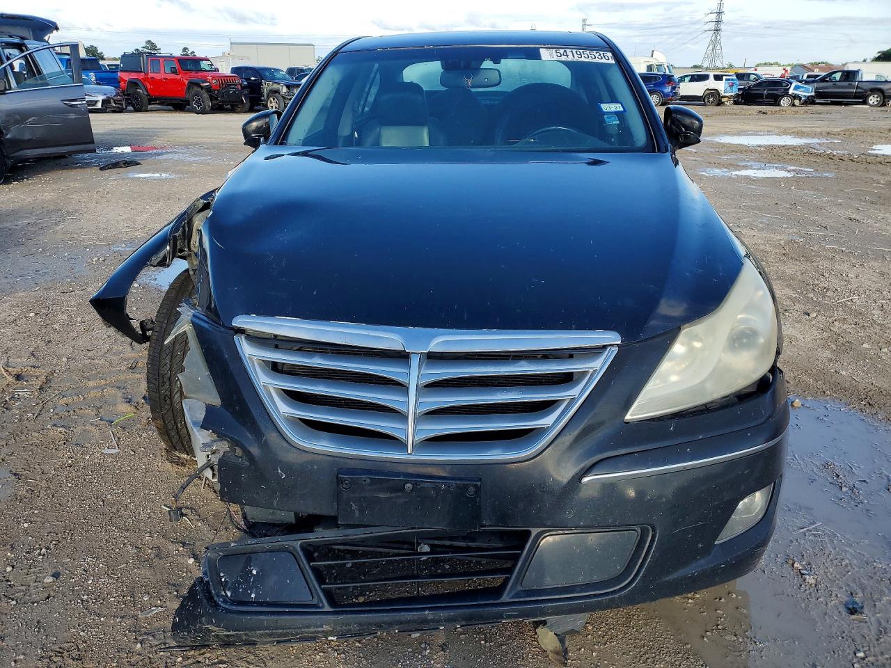 2012 Hyundai Genesis 5.0l Black vin: KMHGC4DH1CU155517