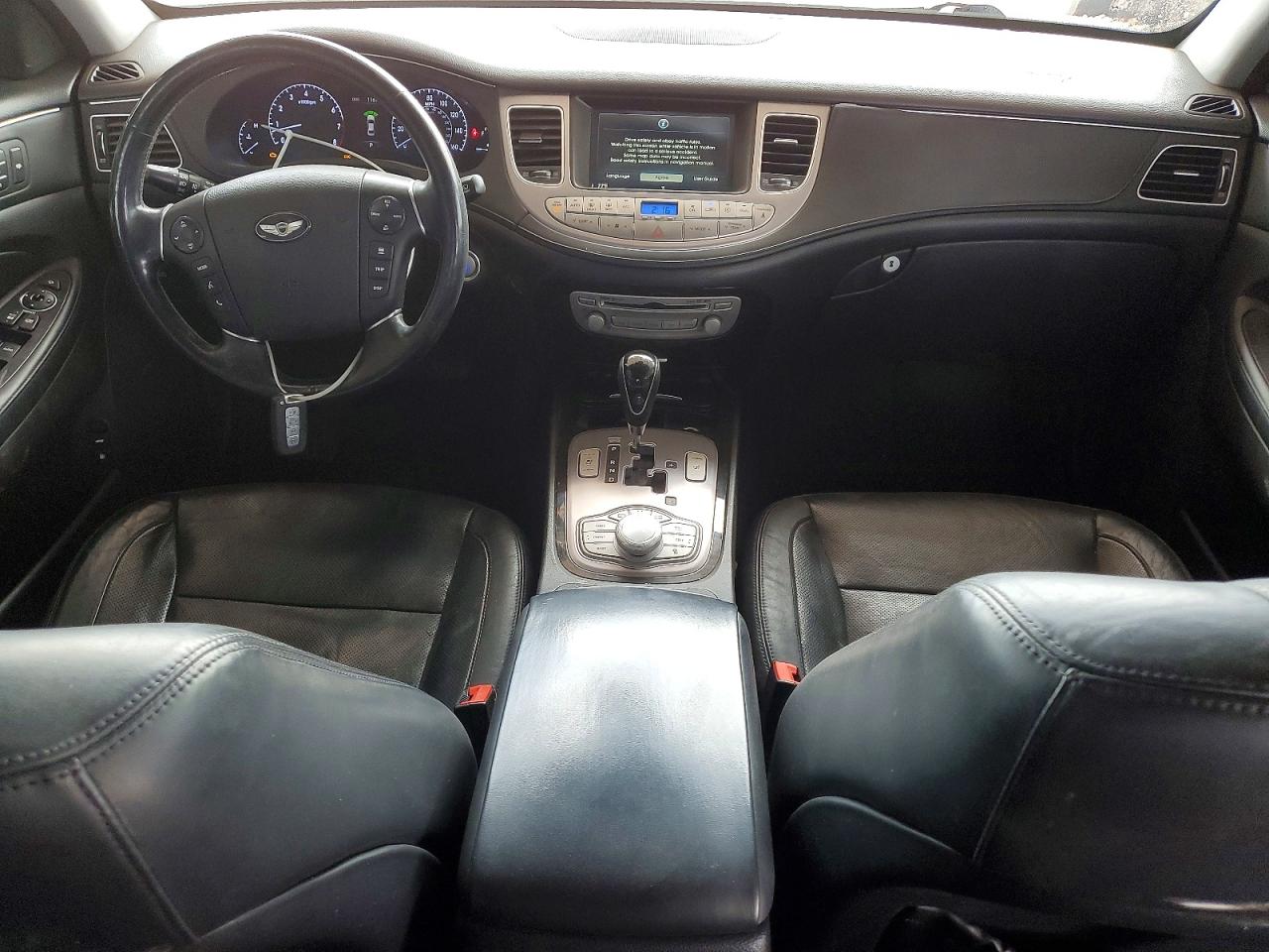 2014 Hyundai Genesis 5.0l Silver vin: KMHGC4DH1EU262389
