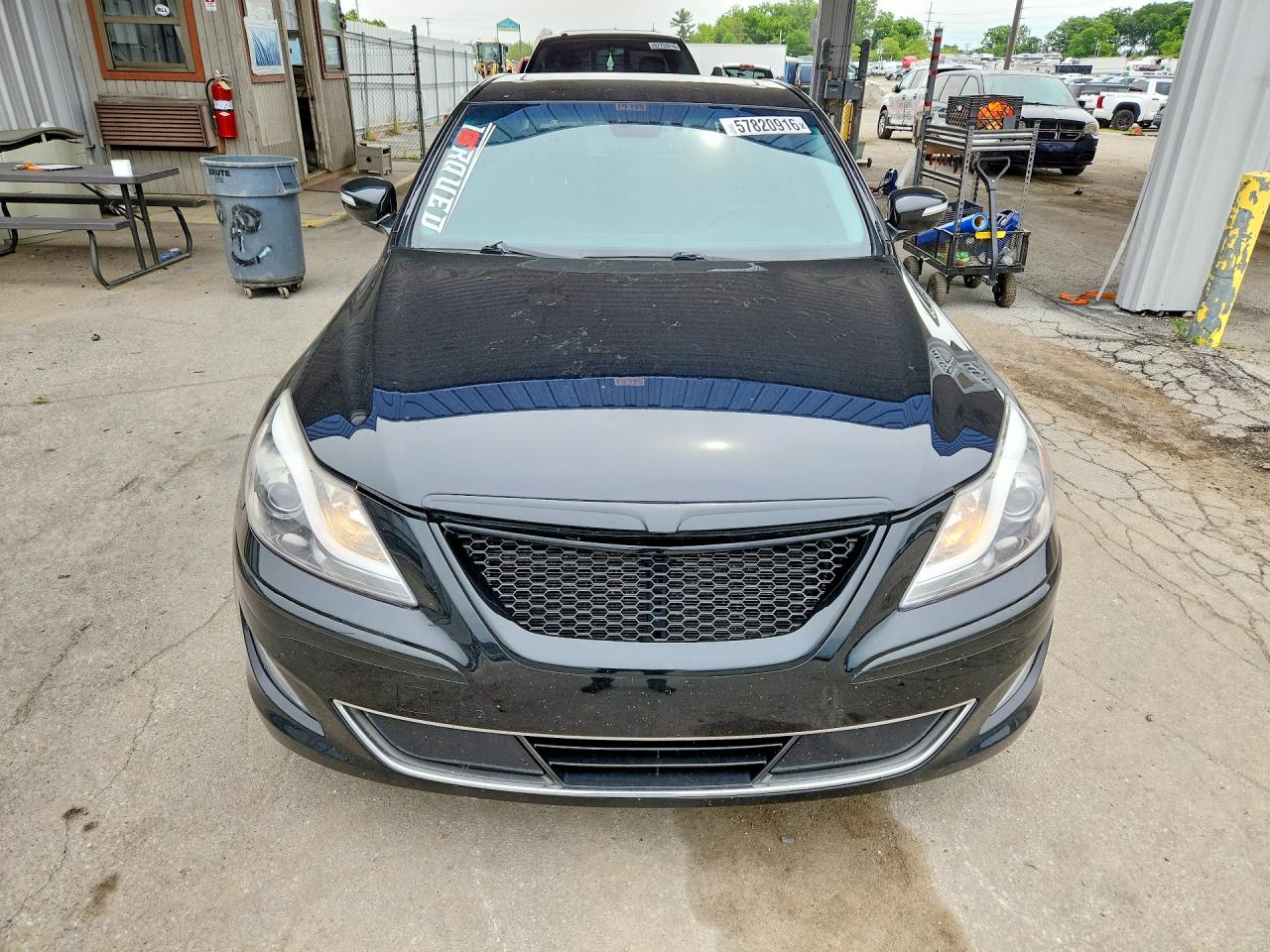 2013 Hyundai Genesis 5.0l Black vin: KMHGC4DH2DU246801
