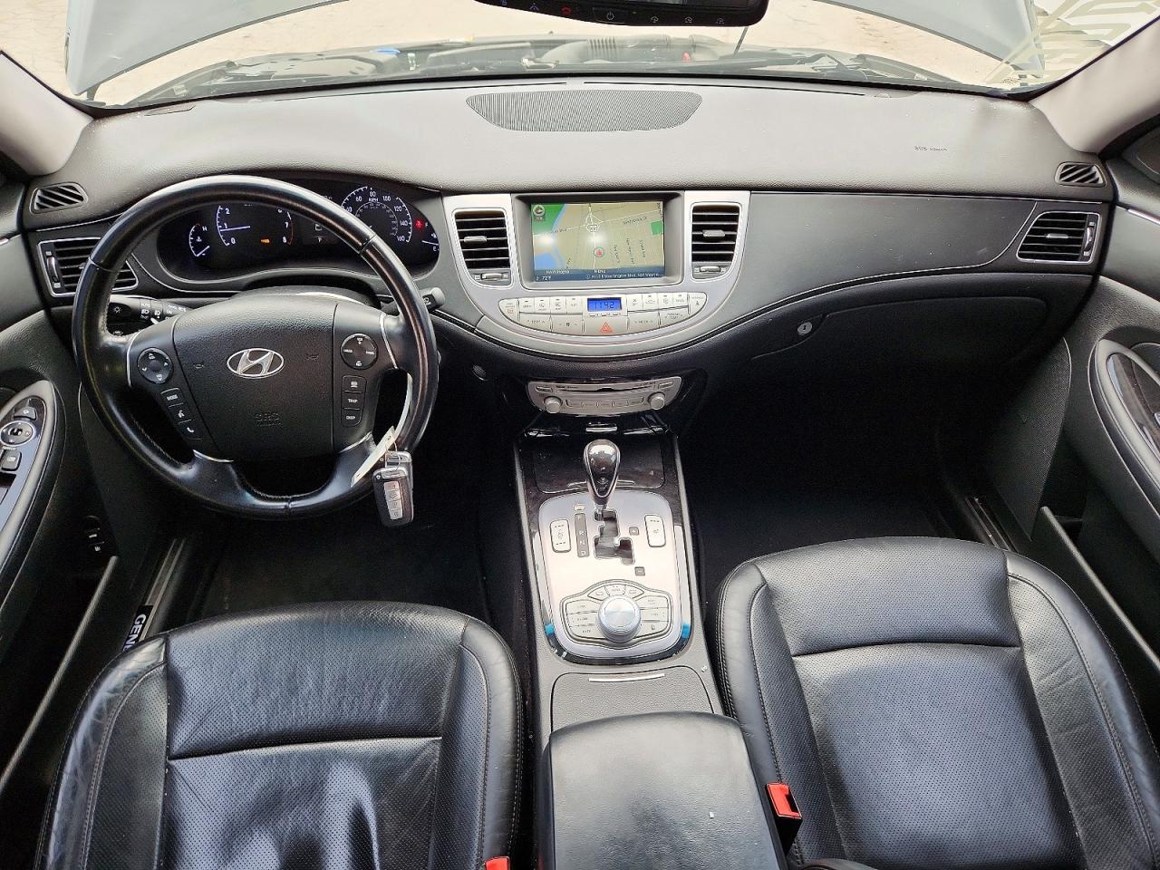 2013 Hyundai Genesis 5.0l Black vin: KMHGC4DH2DU246801